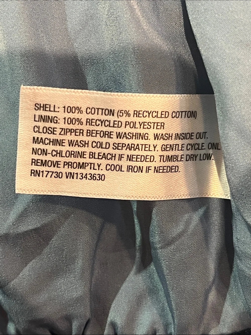 Future Collective Denim Bubble Bomber Jacket - Picture 4 of 6